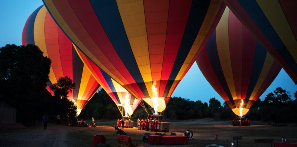 Kenya Incentives Tours and Safaris- Hot Air Balloon