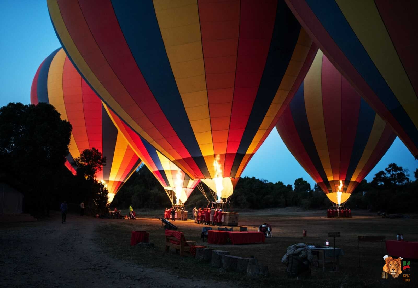 Kenya Incentives Tours and Safaris- Hot Air Balloon