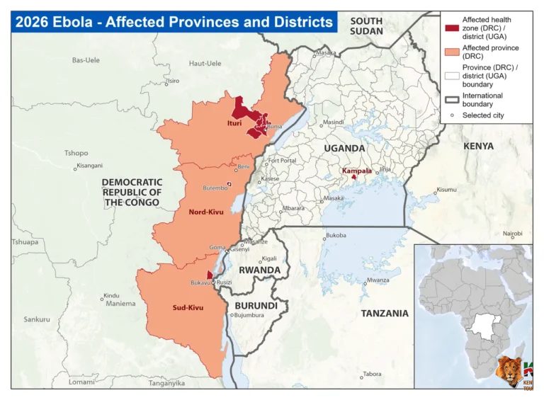 ebola virus in east africa - Kenya incentives tours and safaris limited 2026 Ebola Affected Areas