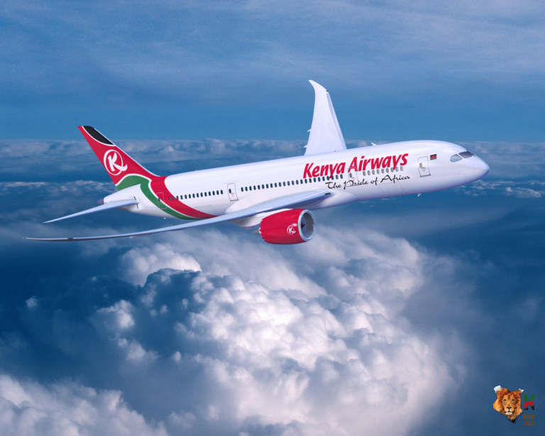 Direct flights from New York to Kenya safari on a Kenya Airways Boeing 787 Dreamliner.